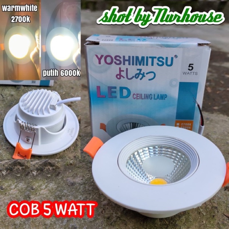 downlight led cob 5 watt