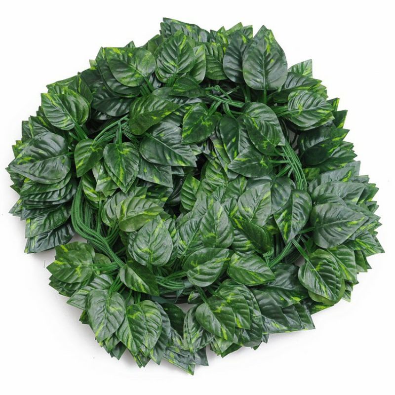 Daun rambat srigading dekorasi lamaran bunga artifisial