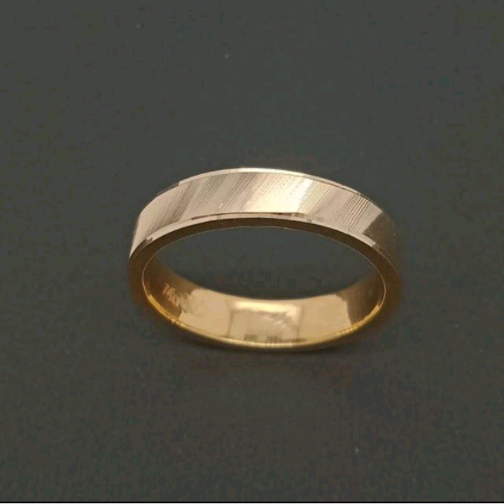 Cincin Emas 17K - 4 gram Kadar 750 - 1017