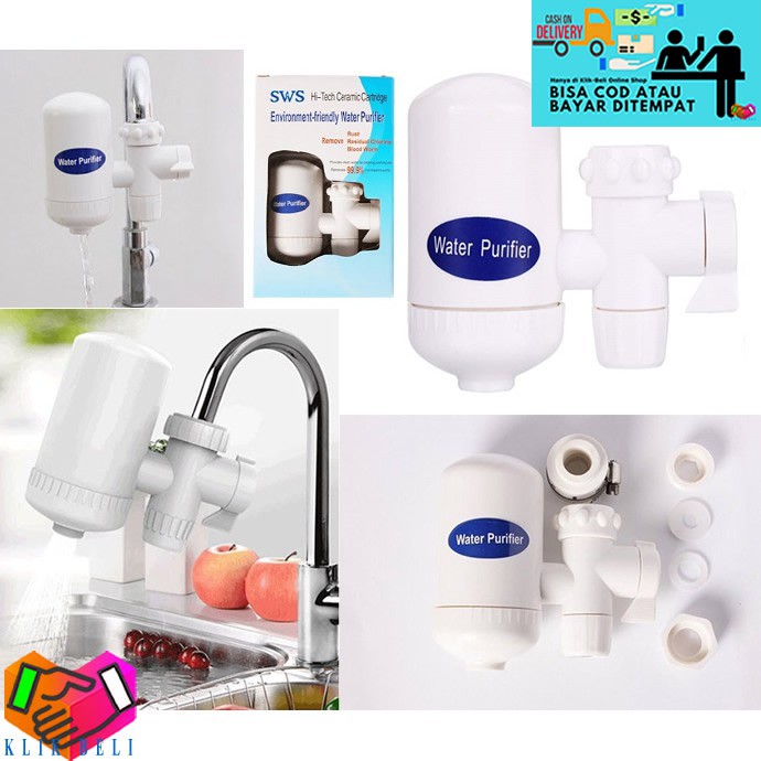 Water Purifier Filter Air SWS Kran Keramik Saringan Air Bersih Purifier Filter Penyaring Air Keran