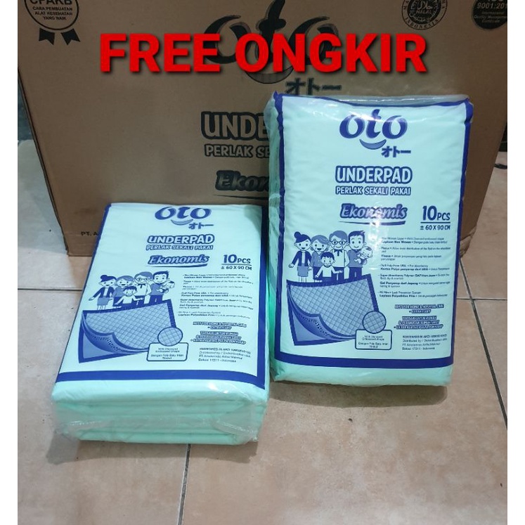OTO PERLAK ALAS PIPIS 90 x 60 CM UNDERPAD OTO