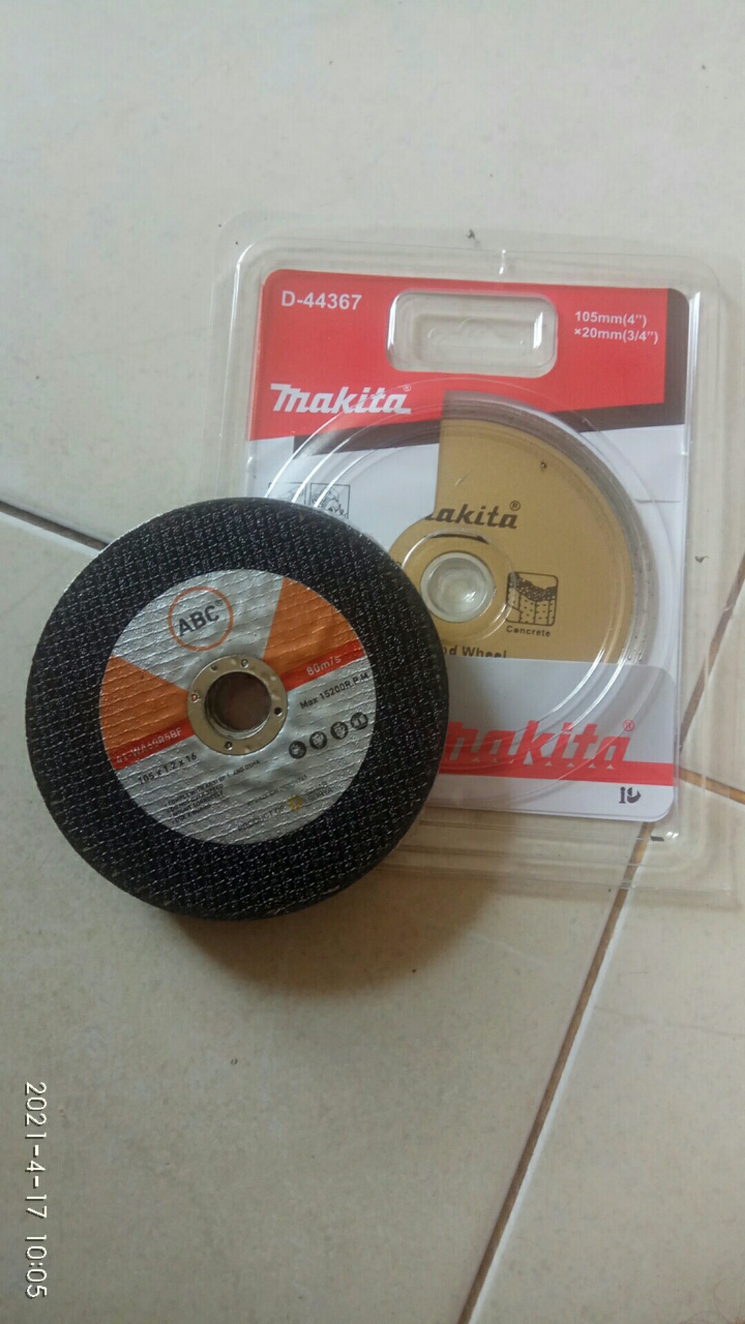 Diamond Wheel 4 In Makita Pisau Potong Keramik 4 Inci