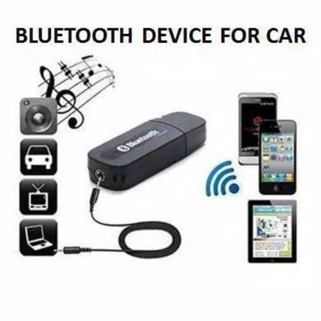 Bluetooth Wireless Audio Receiver Super Quality Jack  Music + Led