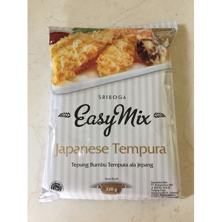 

Ds11D0 Sriboga Easymix Tepung Tempura Non Msg G6040B