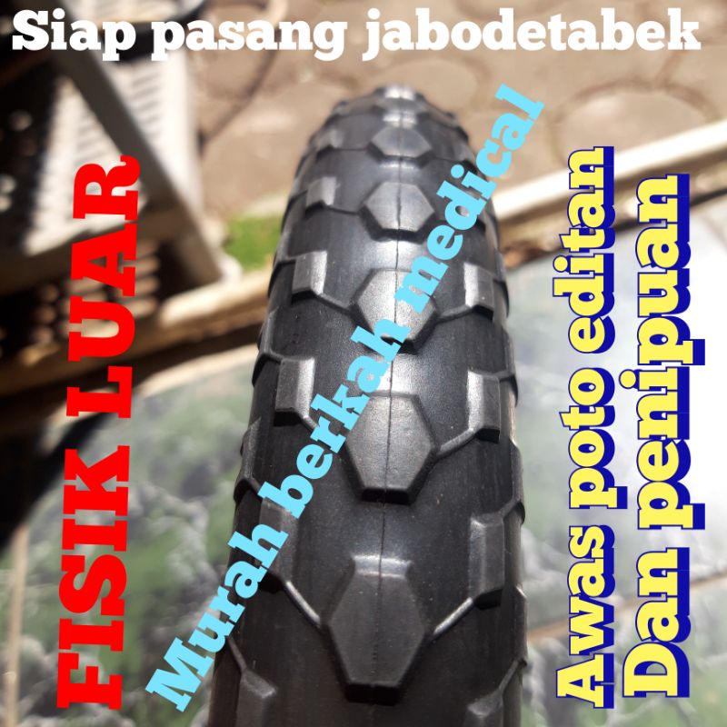 Ban mati kursi roda ukuran 14  diameter velg 26 cm dan 28 cm khusus  VELG model palang 3