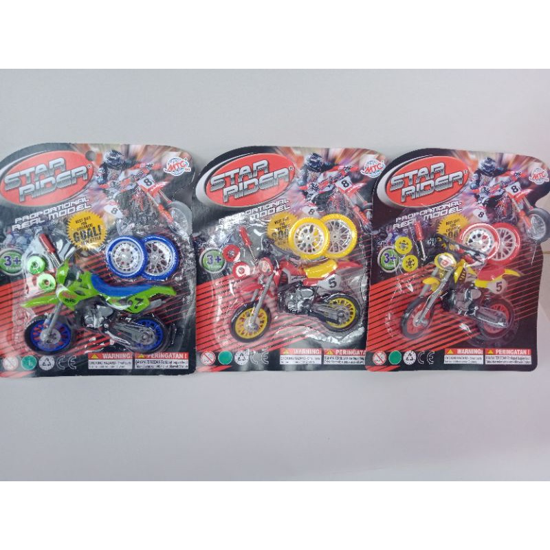 Mainan Anak Motor Cros Trail Star Rider