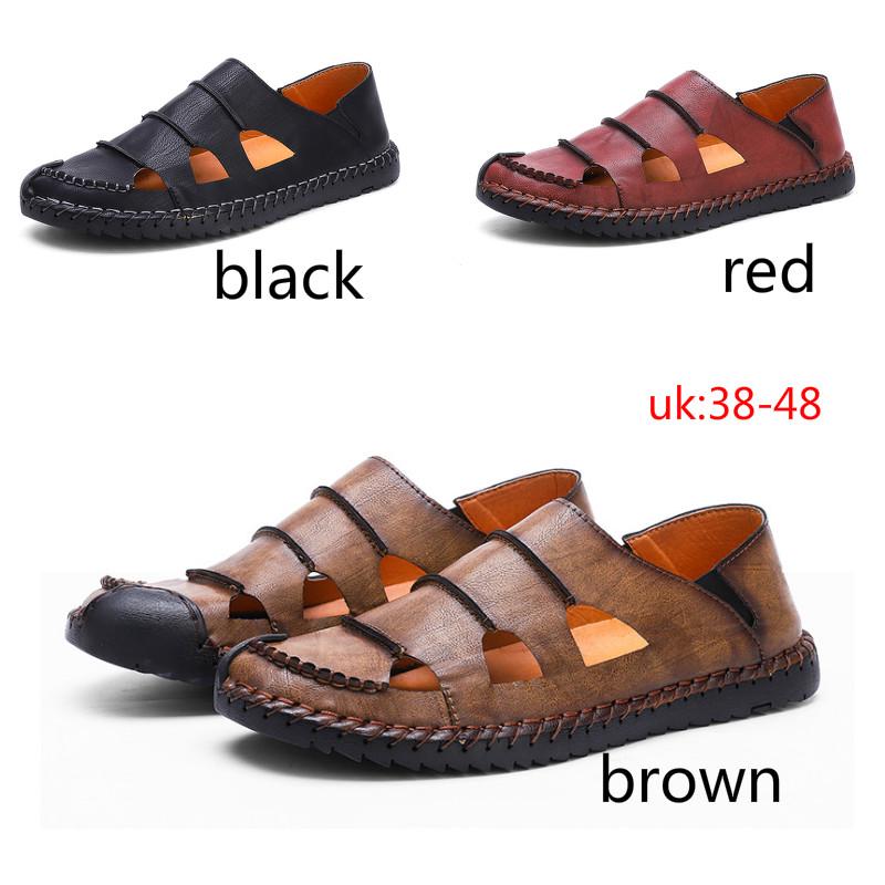 Sepatu Kulit Sepatu Pria  sandal  Ukuran  Besar 38 48  