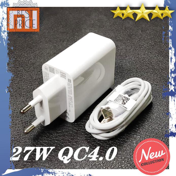 【AKSESORIS HP】 ORIGINAL CHARGER XIAOMI REDMI NOTE 9 PRO USB TYPE C TURBO CHARGE