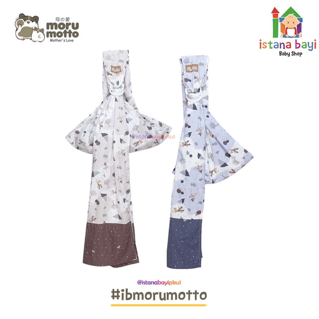 Morumotto Baby SLing Newborn To Toddler 5in1 Bambee Series MMG4007 - Gendongan bayi /Gendongan samping