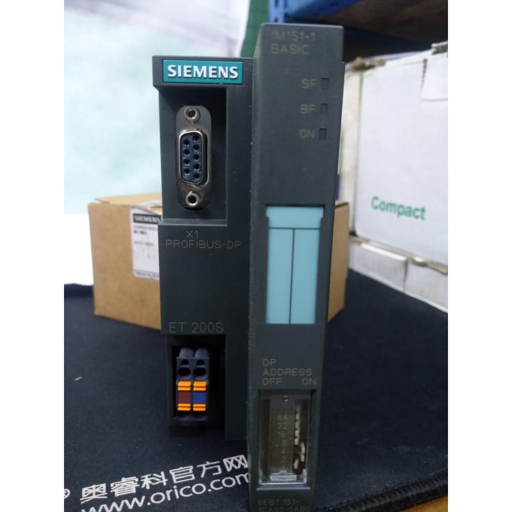 SIMATIC DP, interface module IM 151-1 Basic for ET 200S 6ES7151-1CA00-0AB0 SIEMENS