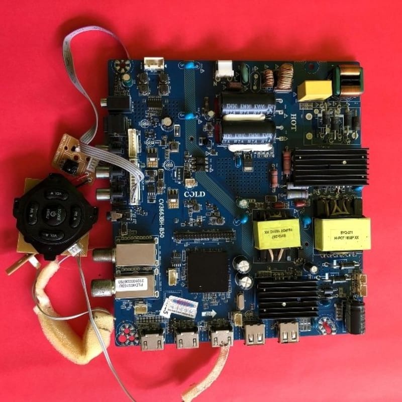 MB mainboard mesin tv led polytron PLD 40S153 - 40S153 U - 40S153U