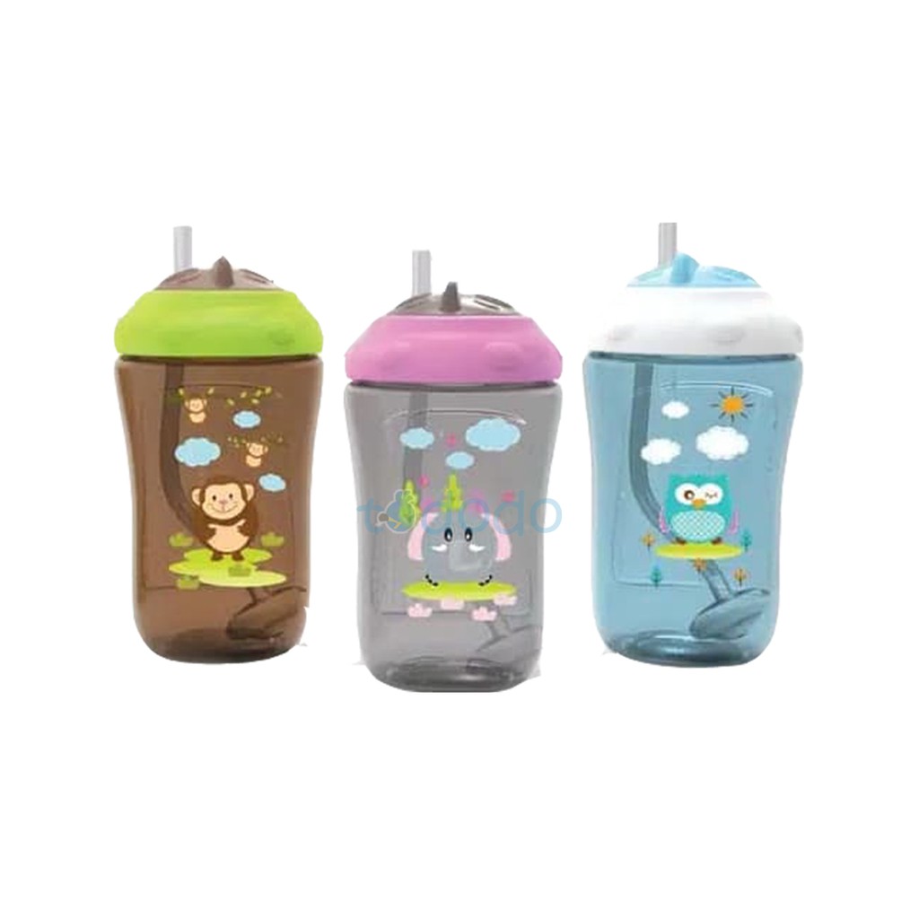 Baby Safe Cup Weighted Straw FS405 - Botol Minum Sedotan Anak Bayi Dengan Pemberat