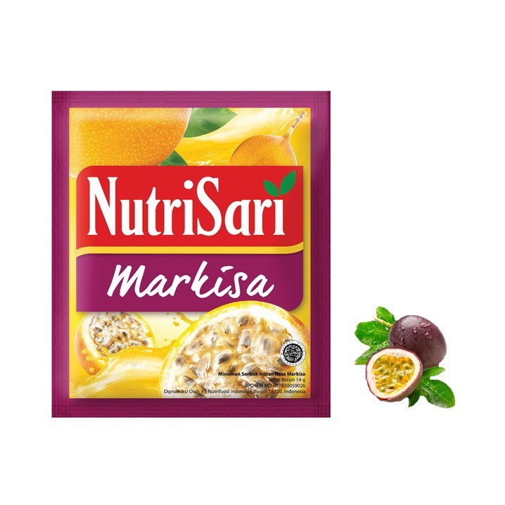 

Nutrisari Markisa Sachet 14gr