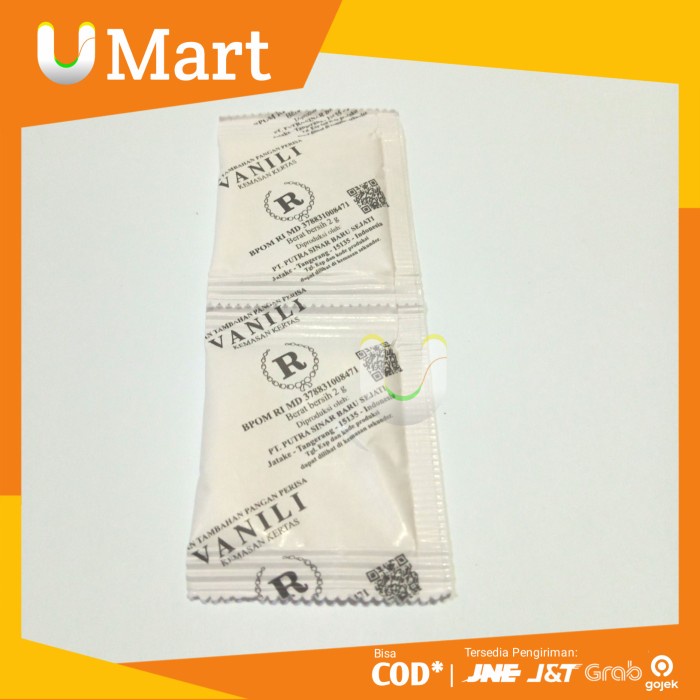 

U Mart - Vanili R Bubuk 1 PCS Sachet Kertas