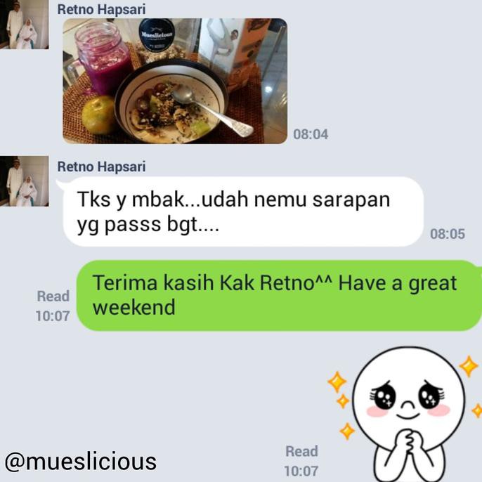 

Diskon Gila!! Muesli Mueslicious Original