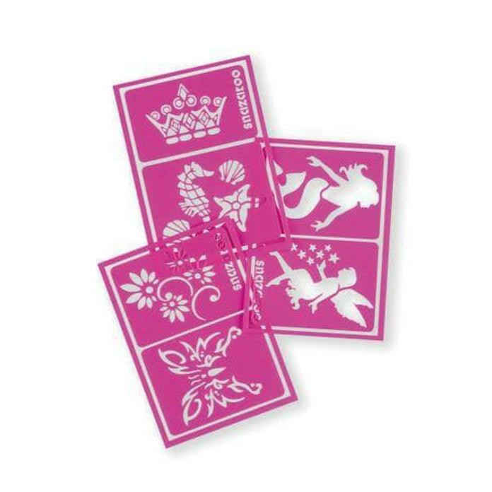 

Cuci Gudang!! Snazaroo Face Paint Stencils Girls