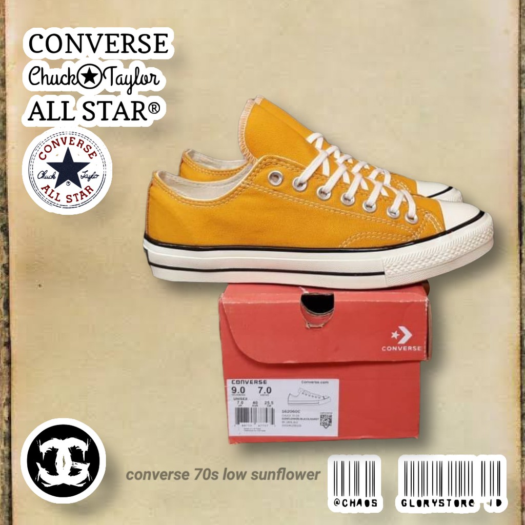 Sepatu Converse 70s Low Sunflower