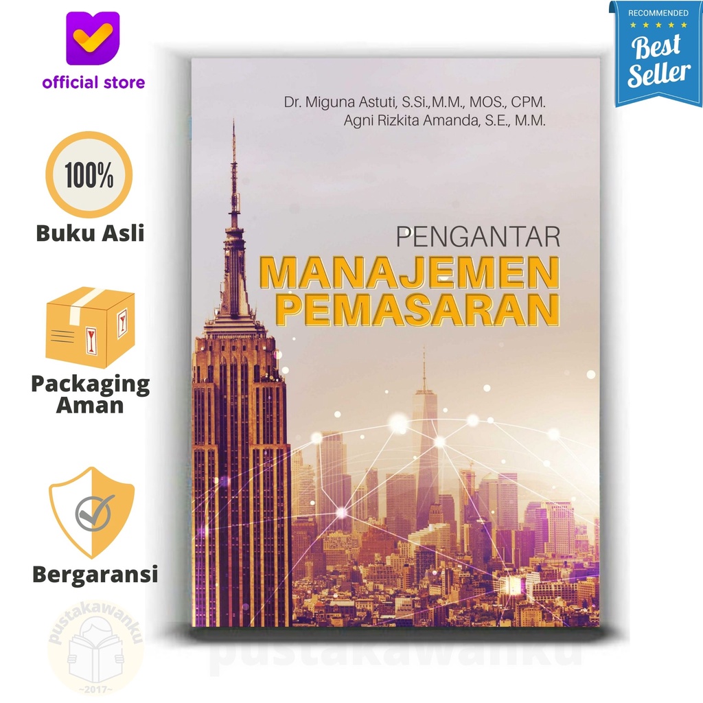 Pengantar Manajemen Pemasaran - Miguna Astuti - Buku Asli