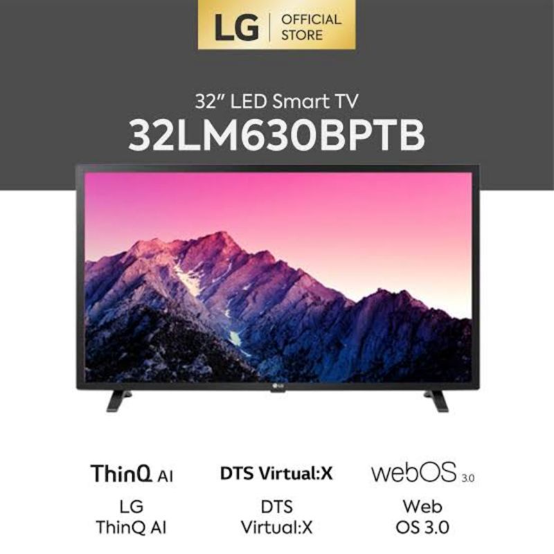 LG 32 Inch Smart TV LED 32LM630