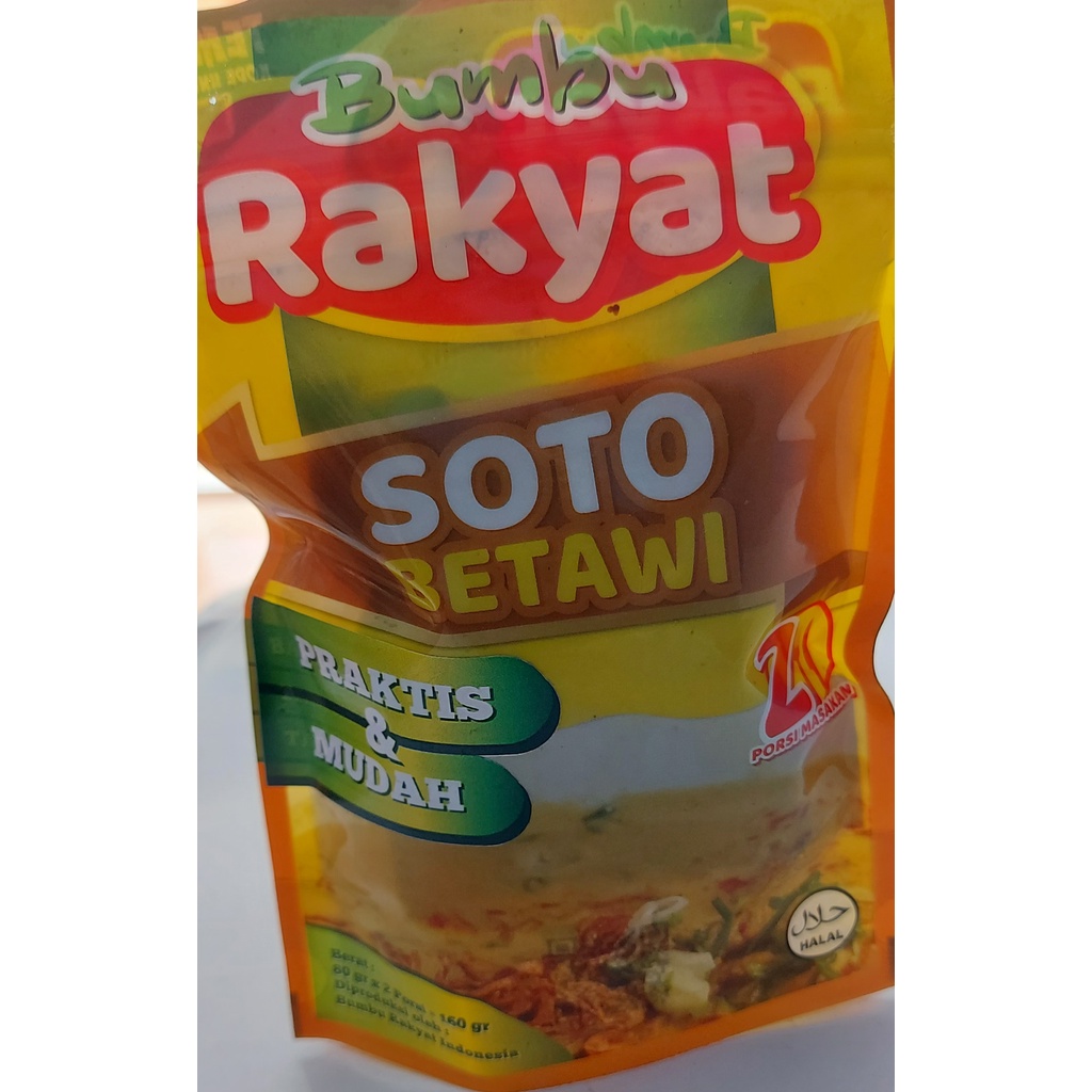 

Bumbu Rakyat (soto betawi)