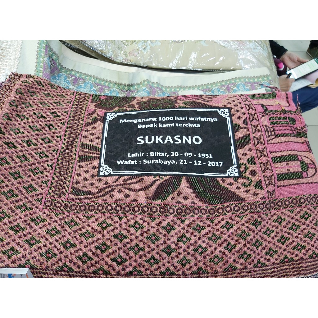 

Menerima Sablon Blok