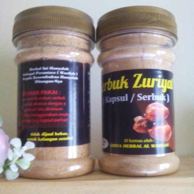 

SERBUK ZURIAT 100GR