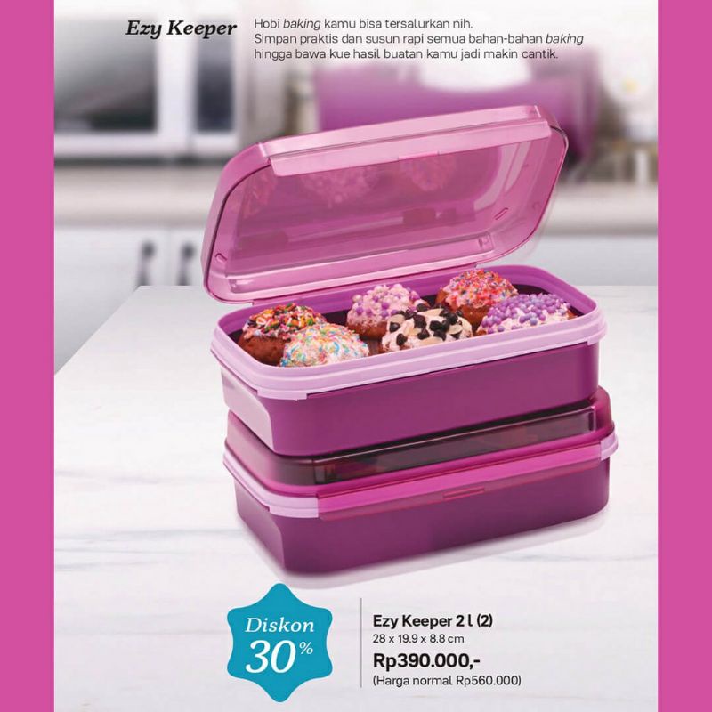 Ezy keeper 2L / Signature Rectanguler 2L