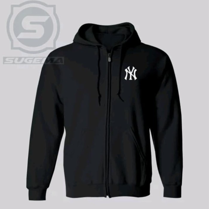 HOODIE JAKET SWEATER ZIPPER NEW YORK YANKESS JAKET DISTRO