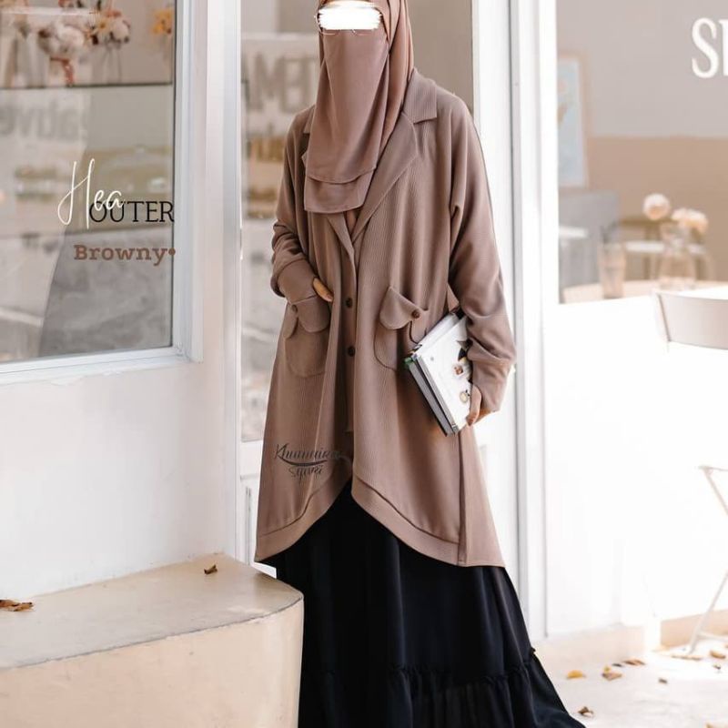 Outer Hea dan Waheeda / Cardigan / Blazer manset by Khumaira Syari