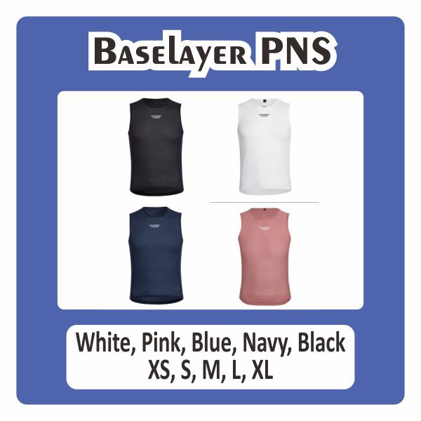 Base Layer Pas Normal Studio PNS Stidios Baselayer ACM 95 Percent Hitam Navy Pink Putih Original