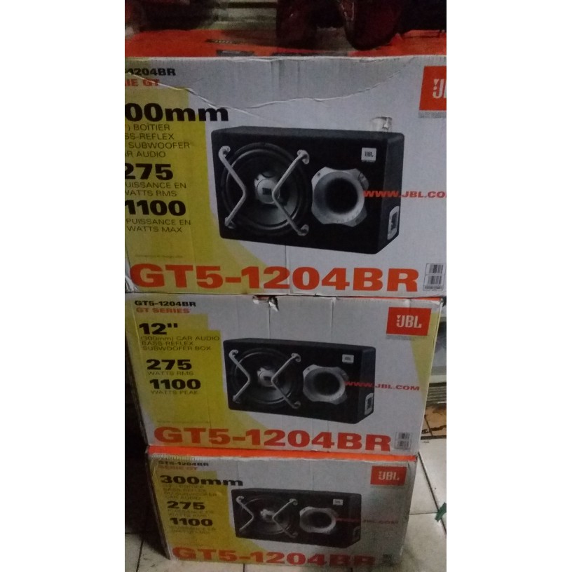 Cuci Gudang JBL GT5-1204BR Bastube JBL Subwoofer JBL Basbox JBL Bastube Aktiv