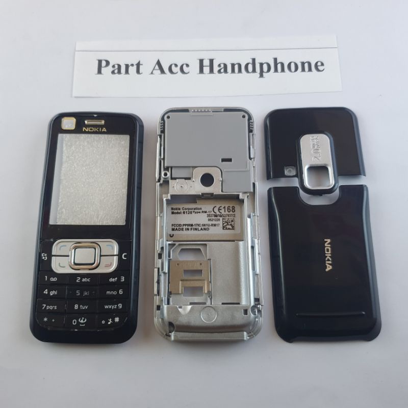 casing nokia 6120 6120c fullset warna