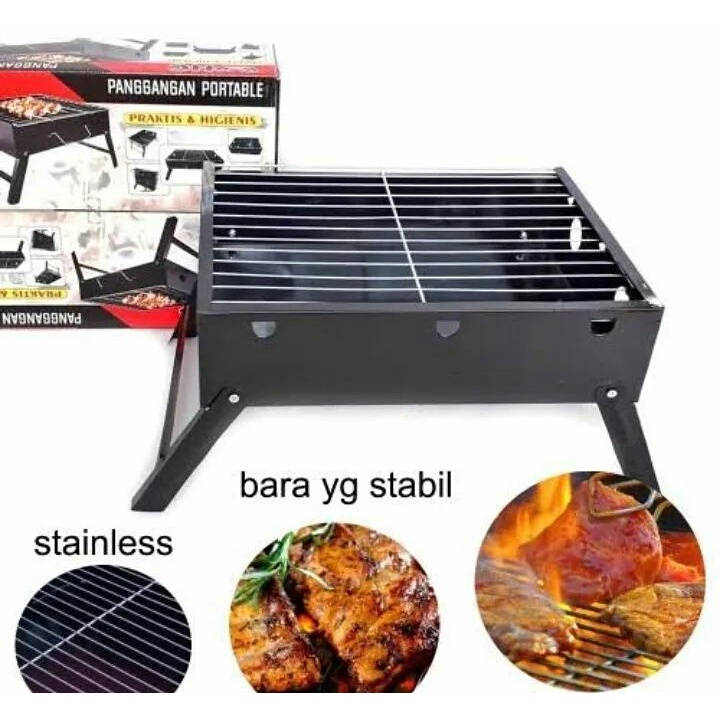 Panggangan Portabel LGI / Panggangan Portabel / Panggangan Bakso Bakar / Panggangan BBQ Murah