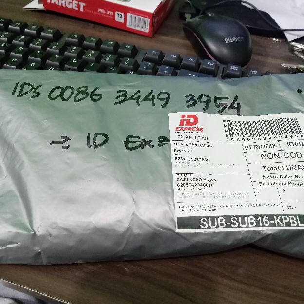Baju Pakaian Kemeja Batik Hem Kantor Pria Dewasa Lengan Pendek
