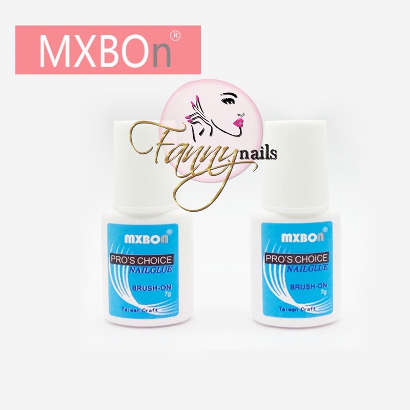 NLSM BIRU BLUE STRONG New MX BON BIRU / MxBonder Nail Glue ORIGINAL mx bon / Lem Kuku Palsu Lem Aksesoris Nail Art / MxBond Lem Kuku Palsu