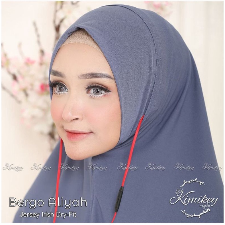 (Ori Kimikey 130) Bergo Aliyah By Kimikey ♥ Jilbab Instan Unik dan Cantik