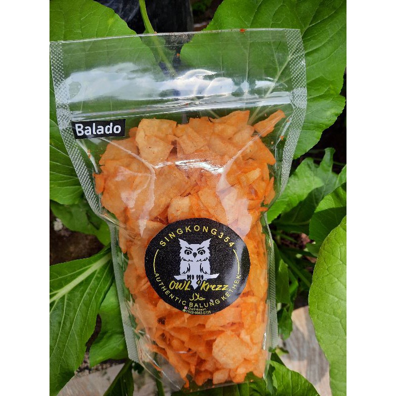 

OWL'KREZZ SPECIALIST BALUNG KETHEK 110 GRAM | LONCIS | BALUNG KUWUK | KERIPIK SINGKONG