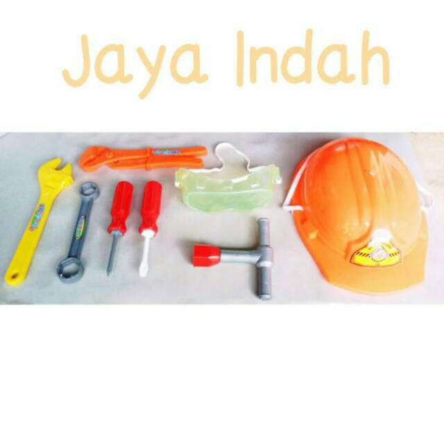 Mainan Perkakas Anak Tukang Helm