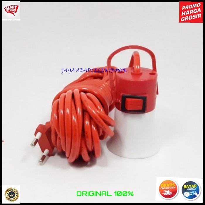 G565 ORIGINAL SAMBUNGAN LAMPU 10 METER SAKLAR KAP EXTENSION FITING E27 COLOK COLOKAN LAMP LED BOHLAM TIDUR BELAJAR SLEEP BULB TES COLOKAN STOP KONTAK LISTRIK SETRUM FITTING  KEPITING   sambungan rumah lampu saklar meter colok colokan lamp bohlam FITING e2