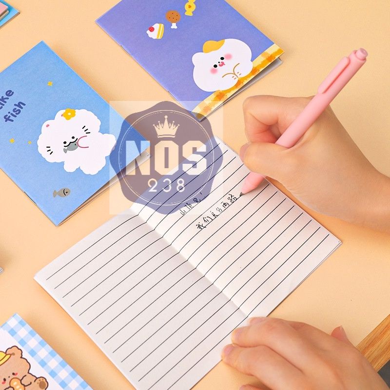 Notebook Mini / Buku Mini Motif Kartun