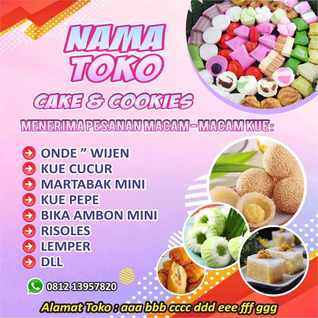 Jual Spanduk Jualan Spanduk Jualan Kue Banner Jualan Banner Jualan