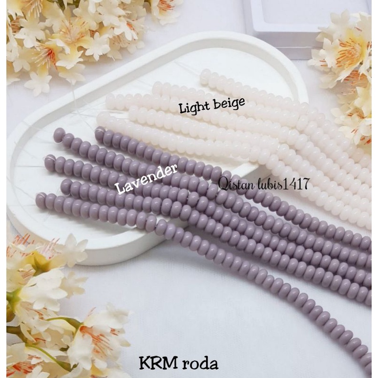 KRM manik keramik roda ecer/10 pcs