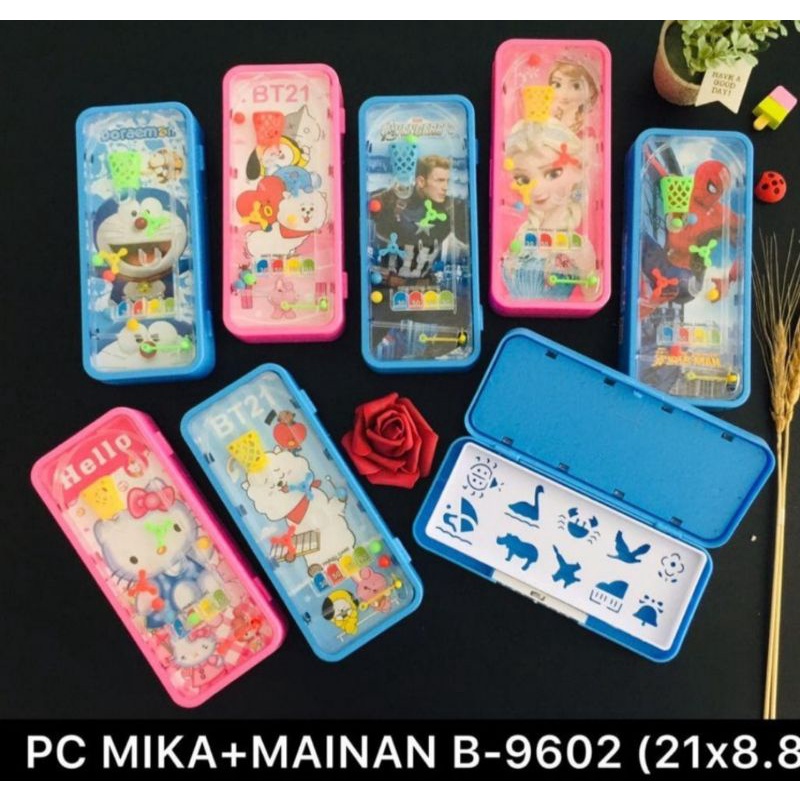 

Tempat pensil kode+pin ball