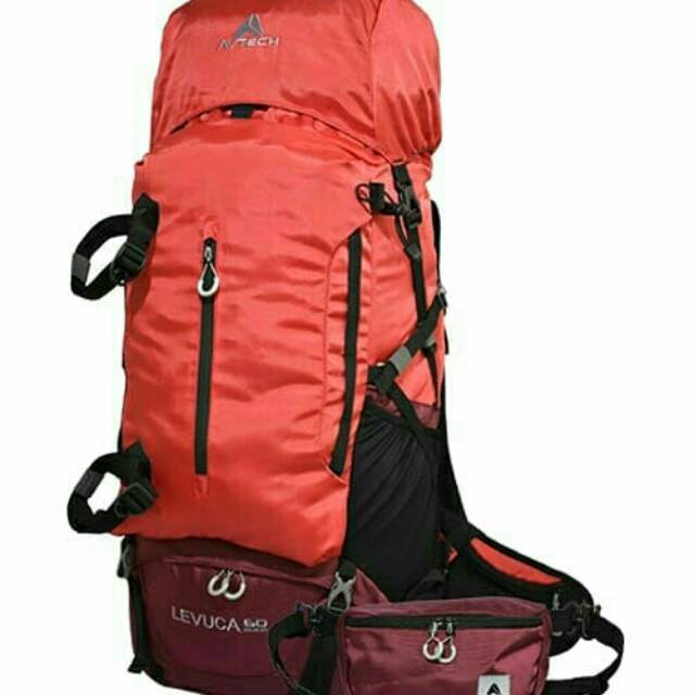 Tas Gunung Outdoor Carrier Karrier Avtech Levuca 60 L
