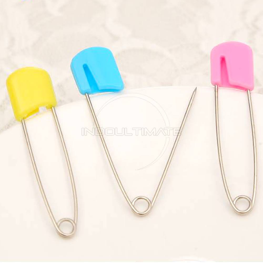 10 Pcs Peniti PB-01 Peniti Jumbo Peniti Popok Bayi Peniti Safety Pins Peniti Bayi Stainless