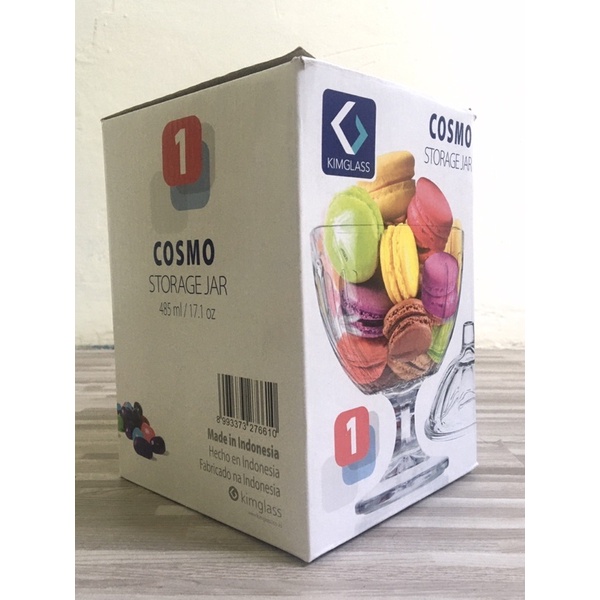 Toples Permen KIMGLASS / Toples Kaca / Tempat Permen