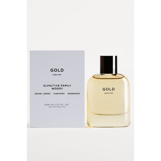 Original Parfum Zara Gold Eau De Toilette for Men