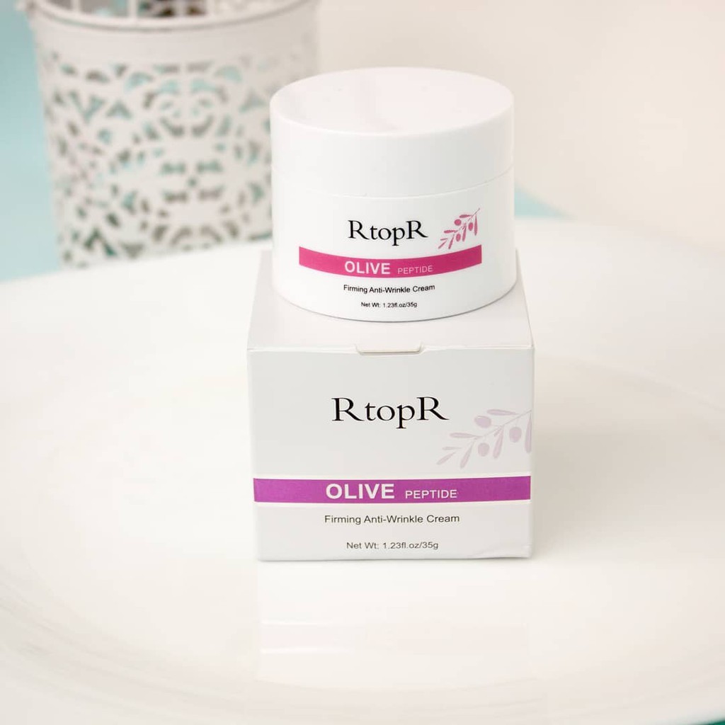 rtopr olive peptide krim anti aging dan kerutan pelembap nutrisi kulit wajah