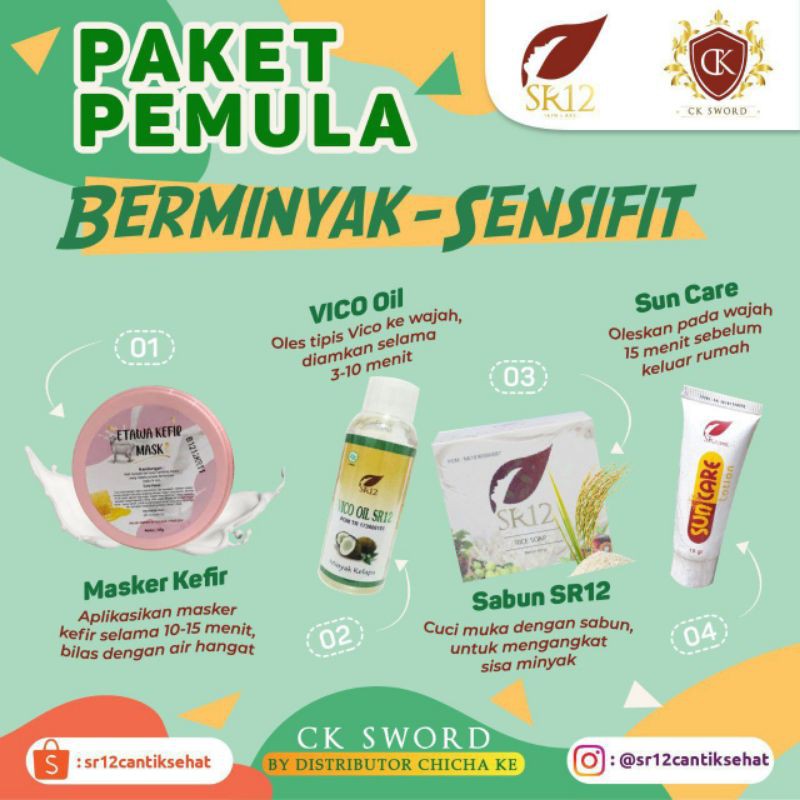 paket pemula sr12