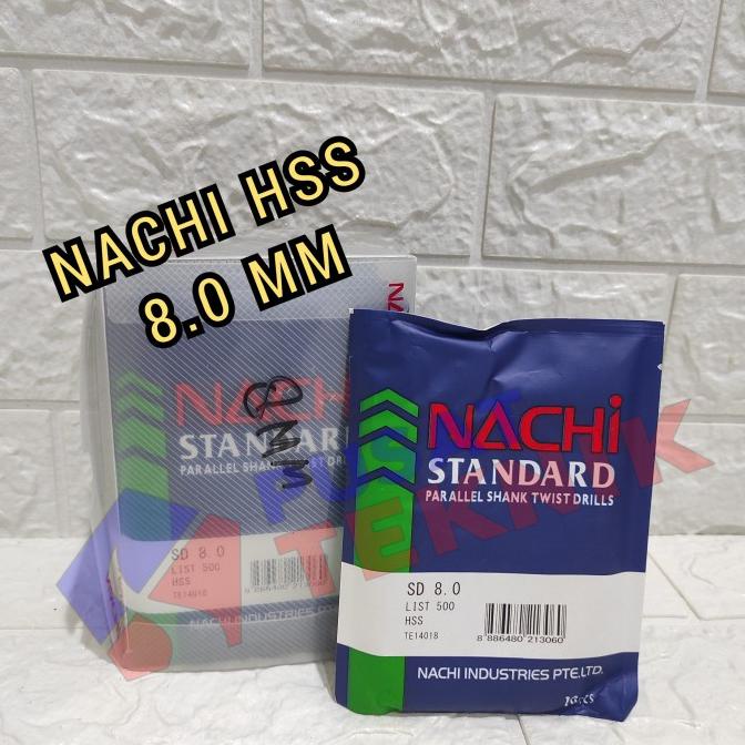 Nachi 8Mm / Mata Bor Besi Nachi 8Mm / Mata Bor Hss Nachi 8Mm